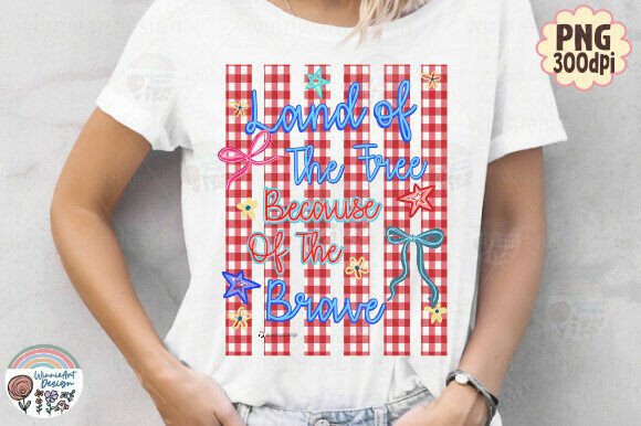 America Land of the Free Stars Stripes Graphics for T-Shirt Designs
