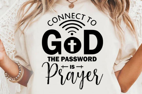 Connect to God Graphics for T-Shirt Designs