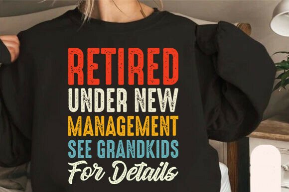Funny Retirement Grandpa SVG: Graphics for T-Shirt Designs & Editorial Use