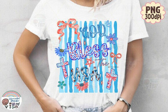 God Bless the USA PNG: Patriotic Graphics & T-Shirt Designs Review
