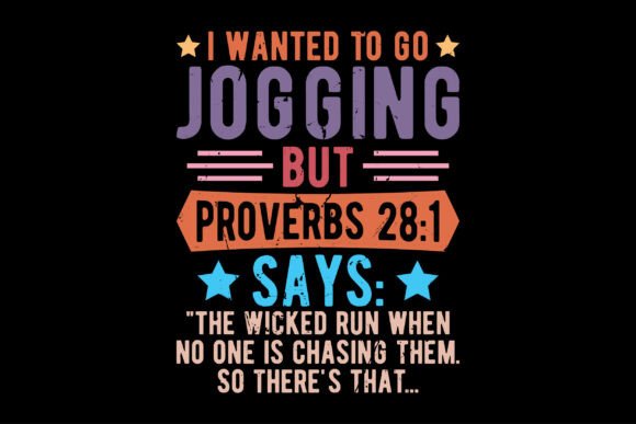 I Wanted to Go Jogging Graphics & T-Shirt Designs Review