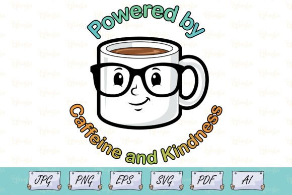 Powered by Caffeine Teacher Shirt SVG Graphics Review