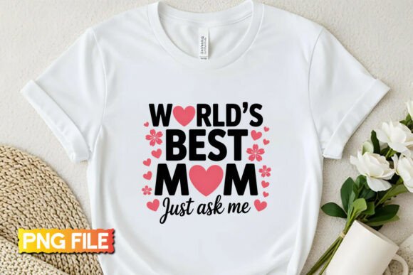 World's Best Mom Graphics for T-Shirt Designs